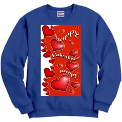 Unisex Film and Foil Crewneck Sweatshirt