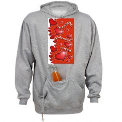 Unisex Beer Holder Tailgate Hoodie