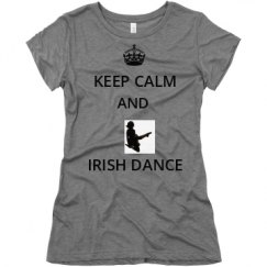 Ladies Slim Fit Super Soft Triblend Tee