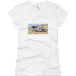 Ladies Slim Fit Basic Promo Jersey Tee