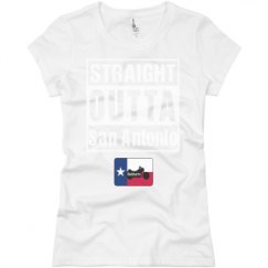 Ladies Slim Fit Basic Promo Jersey Tee