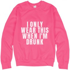 Unisex Neon Crewneck Sweatshirt