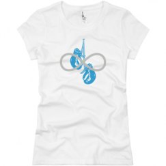 Ladies Slim Fit Basic Promo Jersey Tee