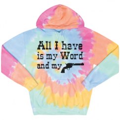 Unisex Tie-Dye Fleece Hoodie