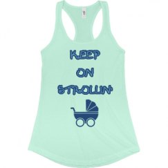 Ladies Slim Fit Racerback Tank Top