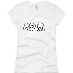 Ladies Slim Fit Basic Promo Jersey Tee
