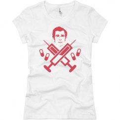 Ladies Slim Fit Basic Promo Jersey Tee