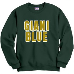 Unisex Film and Foil Crewneck Sweatshirt