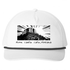 Snapback Five-Panel Rope Hat