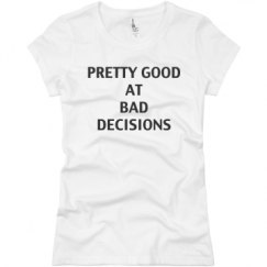 Ladies Slim Fit Basic Promo Jersey Tee