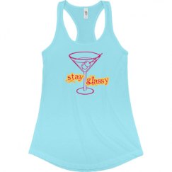 Ladies Slim Fit Racerback Tank Top