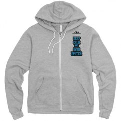 Unisex Fleece Full Zip Midweight Hoodie