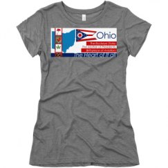 Ladies Slim Fit Super Soft Triblend Tee