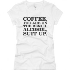 Ladies Slim Fit Basic Promo Jersey Tee