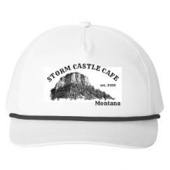 Snapback Five-Panel Rope Hat