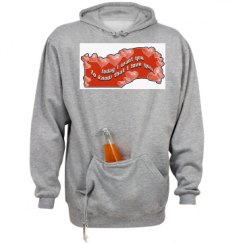 Unisex Beer Holder Tailgate Hoodie