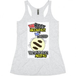 Ladies Slim Fit Super Soft Racerback Triblend Tank