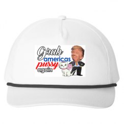 Snapback Five-Panel Rope Hat