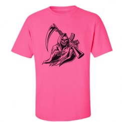 Unisex Ultra Cotton Safety Neon Crewneck Tee