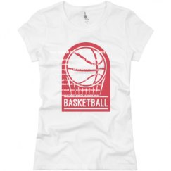 Ladies Slim Fit Basic Promo Jersey Tee