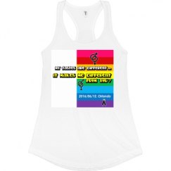 Ladies Slim Fit Racerback Tank Top