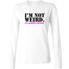 Ladies Relaxed Fit Basic Long Sleeve Tee