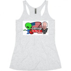 Ladies Slim Fit Super Soft Racerback Triblend Tank