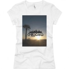 Ladies Slim Fit Basic Promo Jersey Tee