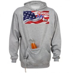 Unisex Beer Holder Tailgate Hoodie
