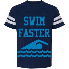 Swim Faster Jersey Tshirt