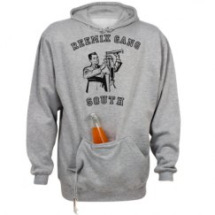 Unisex Beer Holder Tailgate Hoodie