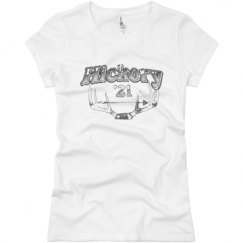 Ladies Slim Fit Basic Promo Jersey Tee