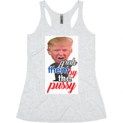 Ladies Slim Fit Super Soft Racerback Triblend Tank