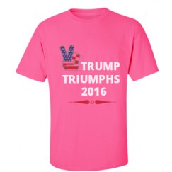 Unisex Ultra Cotton Safety Neon Crewneck Tee