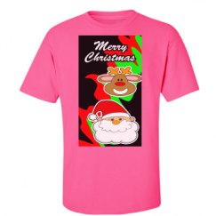 Unisex Ultra Cotton Safety Neon Crewneck Tee