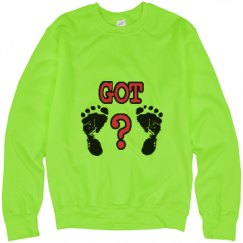 Unisex Neon Crewneck Sweatshirt