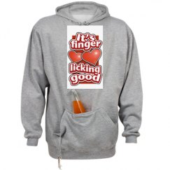 Unisex Beer Holder Tailgate Hoodie