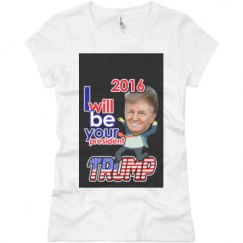 Ladies Slim Fit Basic Promo Jersey Tee