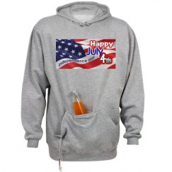 Unisex Beer Holder Tailgate Hoodie
