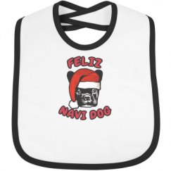 Infant Contrast Trim Bib