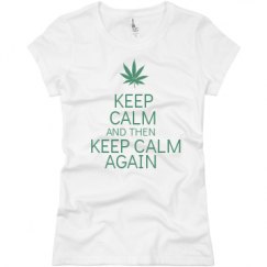 Ladies Slim Fit Basic Promo Jersey Tee