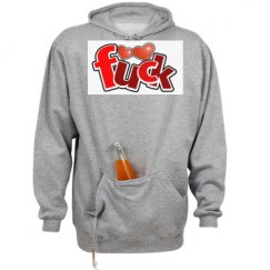 Unisex Beer Holder Tailgate Hoodie