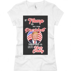 Ladies Slim Fit Basic Promo Jersey Tee