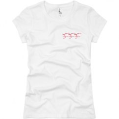 Ladies Slim Fit Basic Promo Jersey Tee
