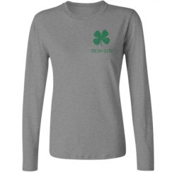 Ladies Relaxed Fit Basic Long Sleeve Tee