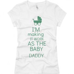 Ladies Slim Fit Basic Promo Jersey Tee