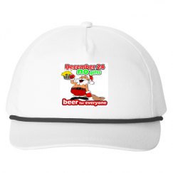 Snapback Five-Panel Rope Hat