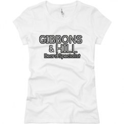 Ladies Slim Fit Basic Promo Jersey Tee
