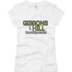 Ladies Slim Fit Basic Promo Jersey Tee