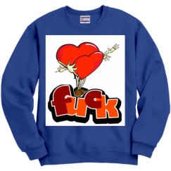 Unisex Film and Foil Crewneck Sweatshirt